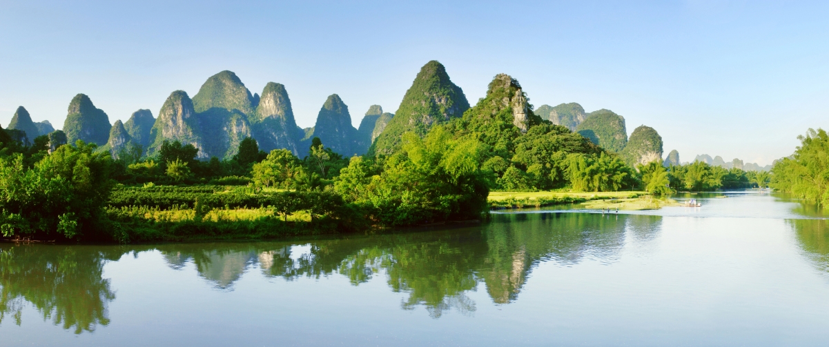 Guilin landscape 3440x1440 high