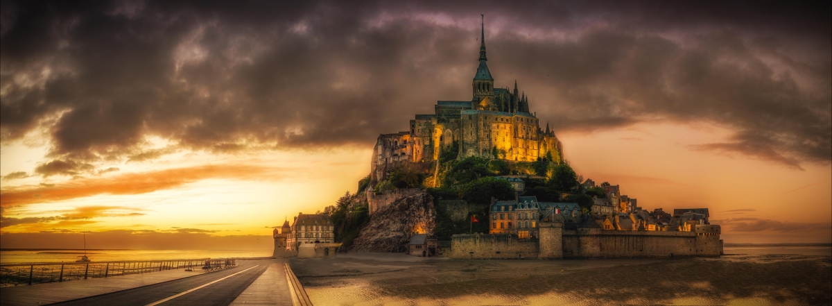 Roads, buildings, castles, exotic customs
