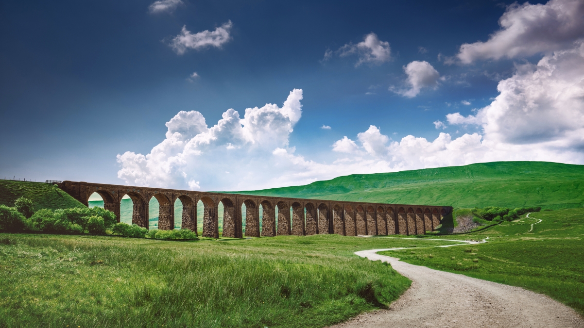 Glenfinan Viaduct 4K landscape wall