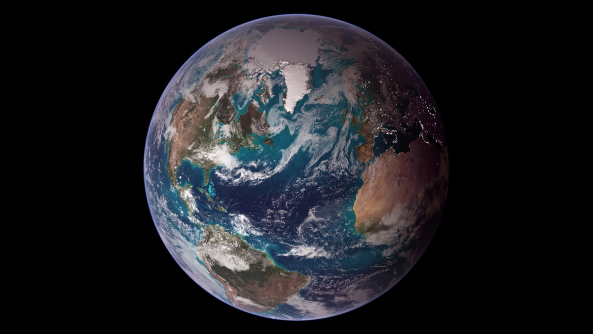 HD Sci-Fi Earth 4k Landscape Wallpaper