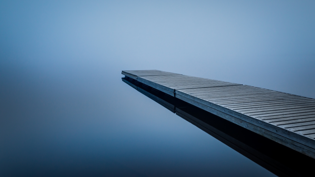 Finland pier landscape 4k wallpaper