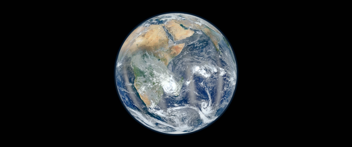 Eastern Hemisphere NASA 3440x1440 Wall