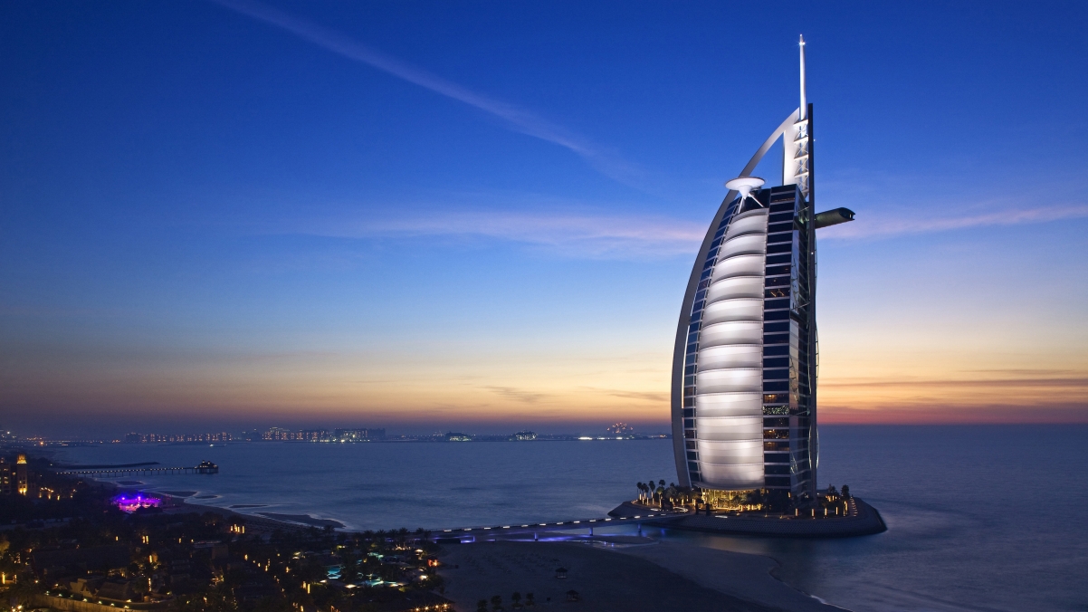 Dubai Burj Al Arab Hotel 4K Landscape Wallpaper