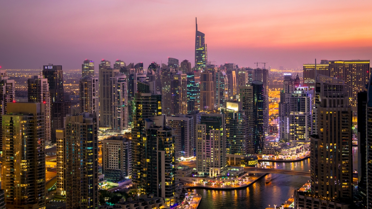 Dubai City Landscape 4K Wallpaper