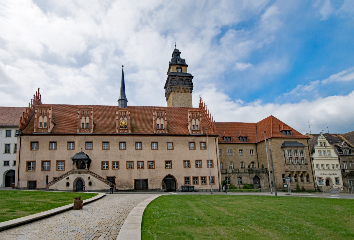 Landscape photography of houses in the old town of Germany