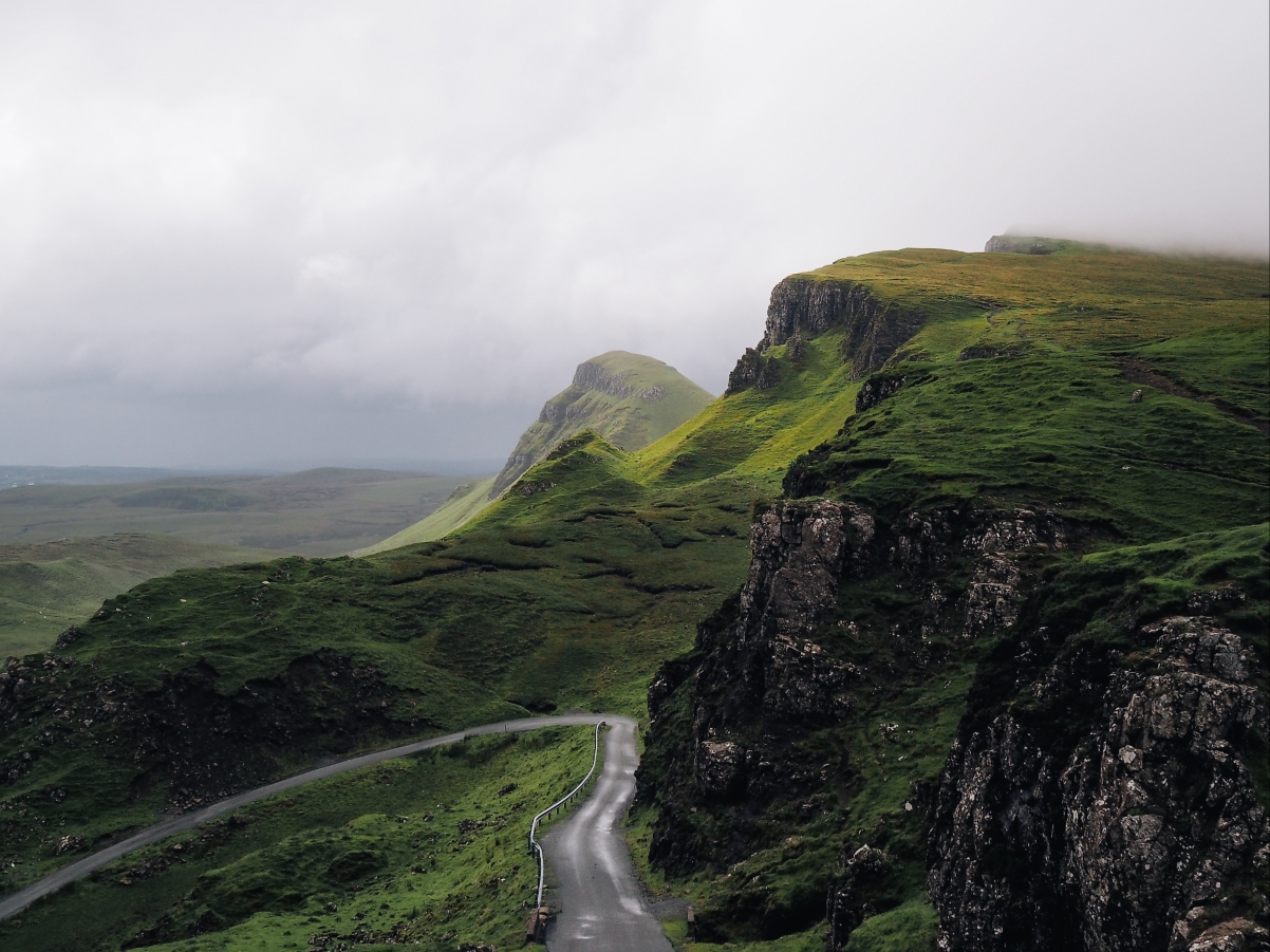 Road climber photo 4K landscape