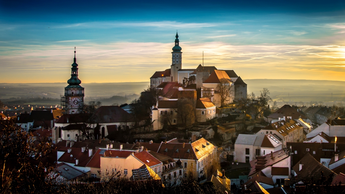 City old buildings old town czech republic