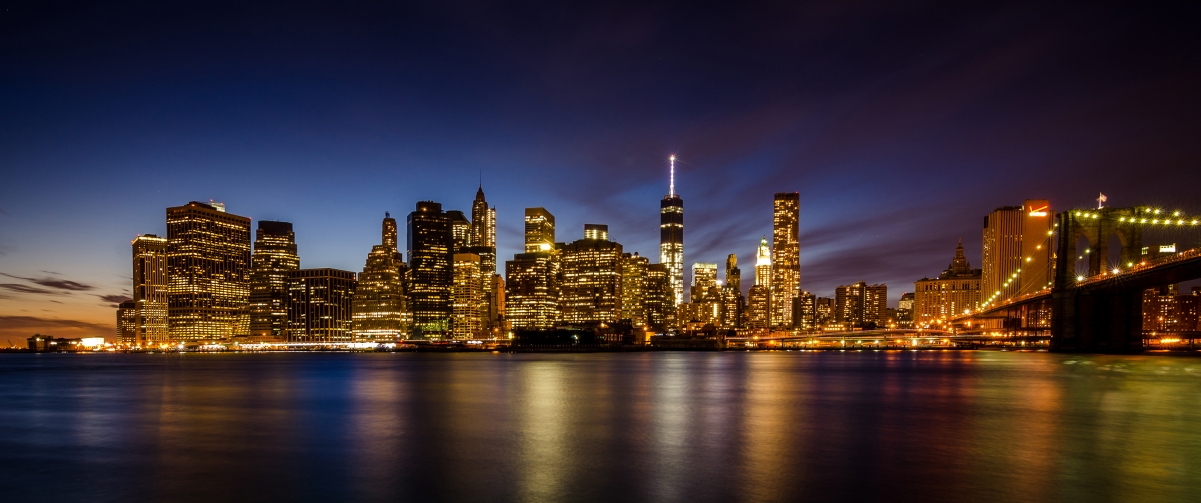 Brooklyn Bridge Park Night Wind