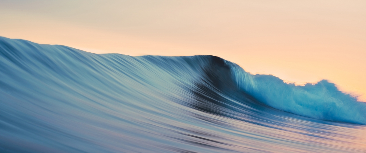 Waves and waves landscape 3440x1440 wall