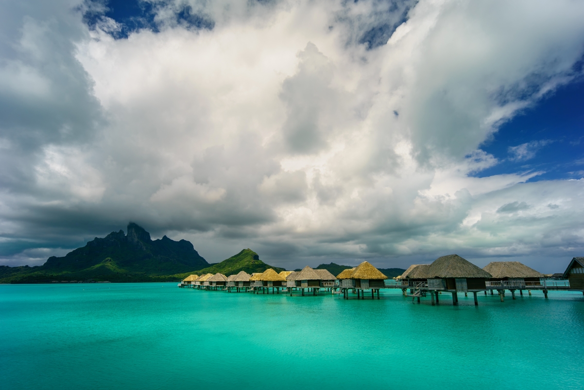 Bora Bora 4K Landscape Wallpaper