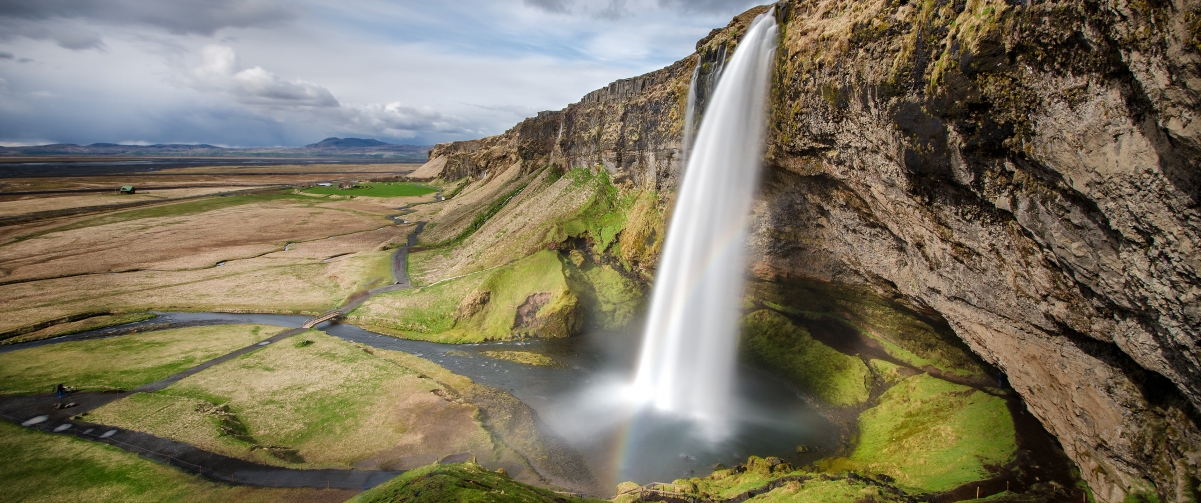 Seljalandsfoss, Iceland 3440x1