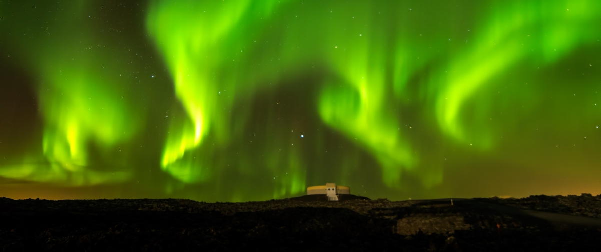Iceland Green Aurora 3440x1440 Belt