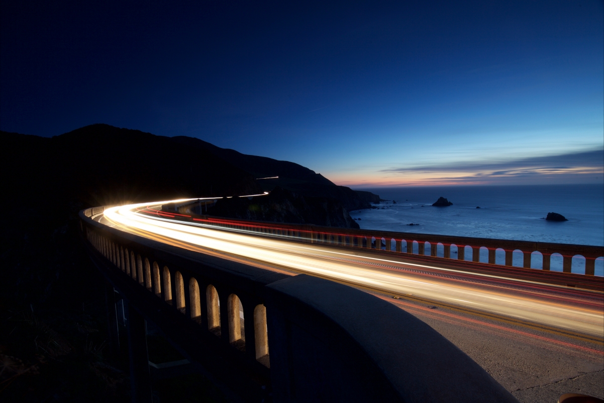 Bixby Bridge 5k landscape pictures