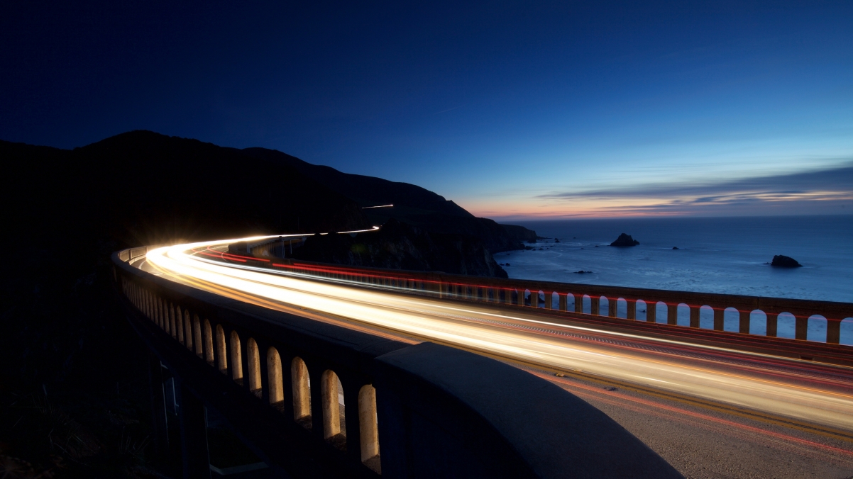 Bixby Bridge 4k Landscape Wallpaper