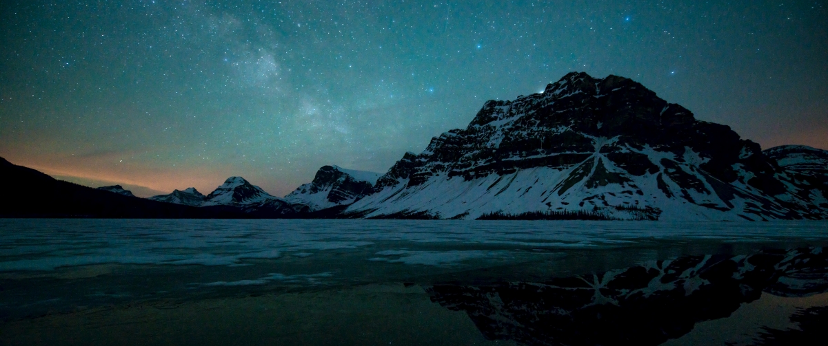 Bow Lake Milky Way, Banff National Park