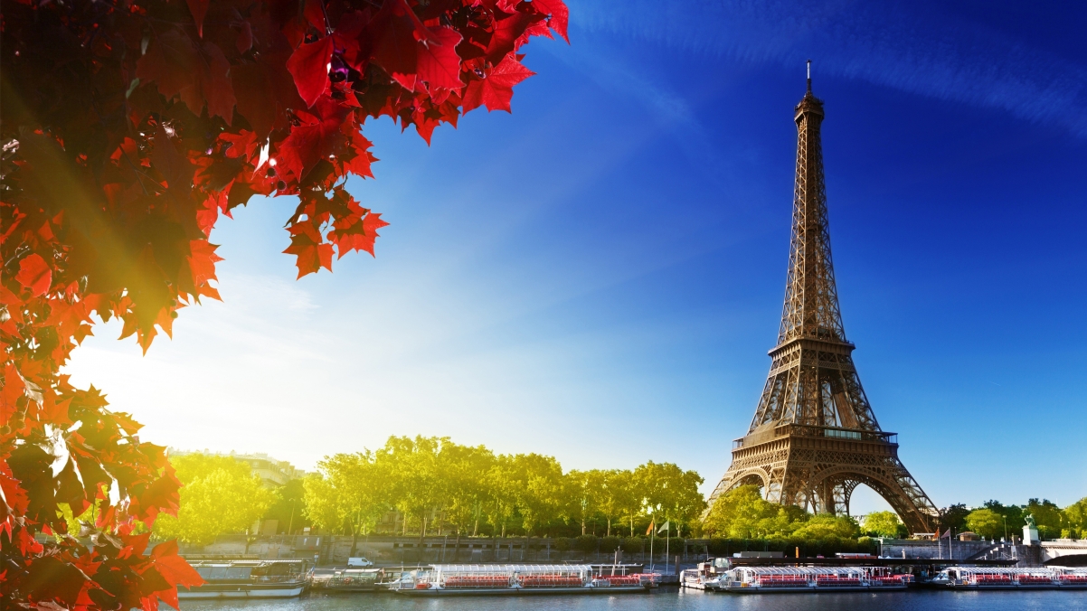 Eiffel Tower Scenery 4K HD Picture