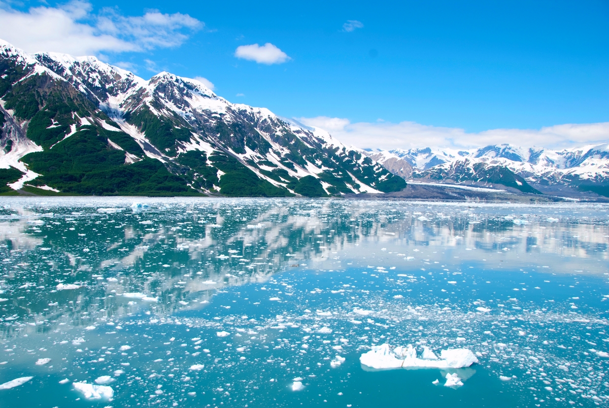 Alaska Glacier Mountain Snow