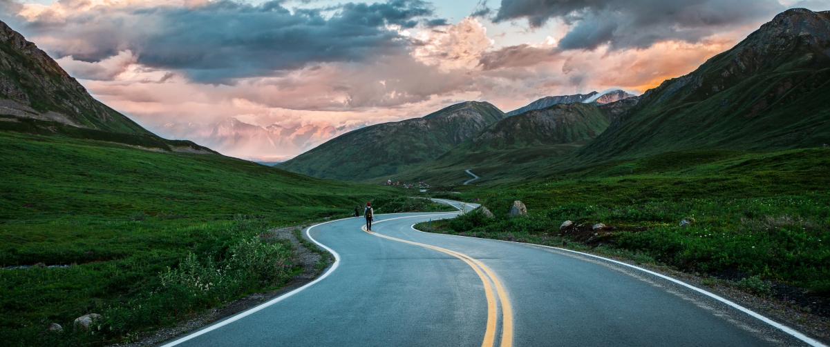 Alaska Scenic Route 3440x1