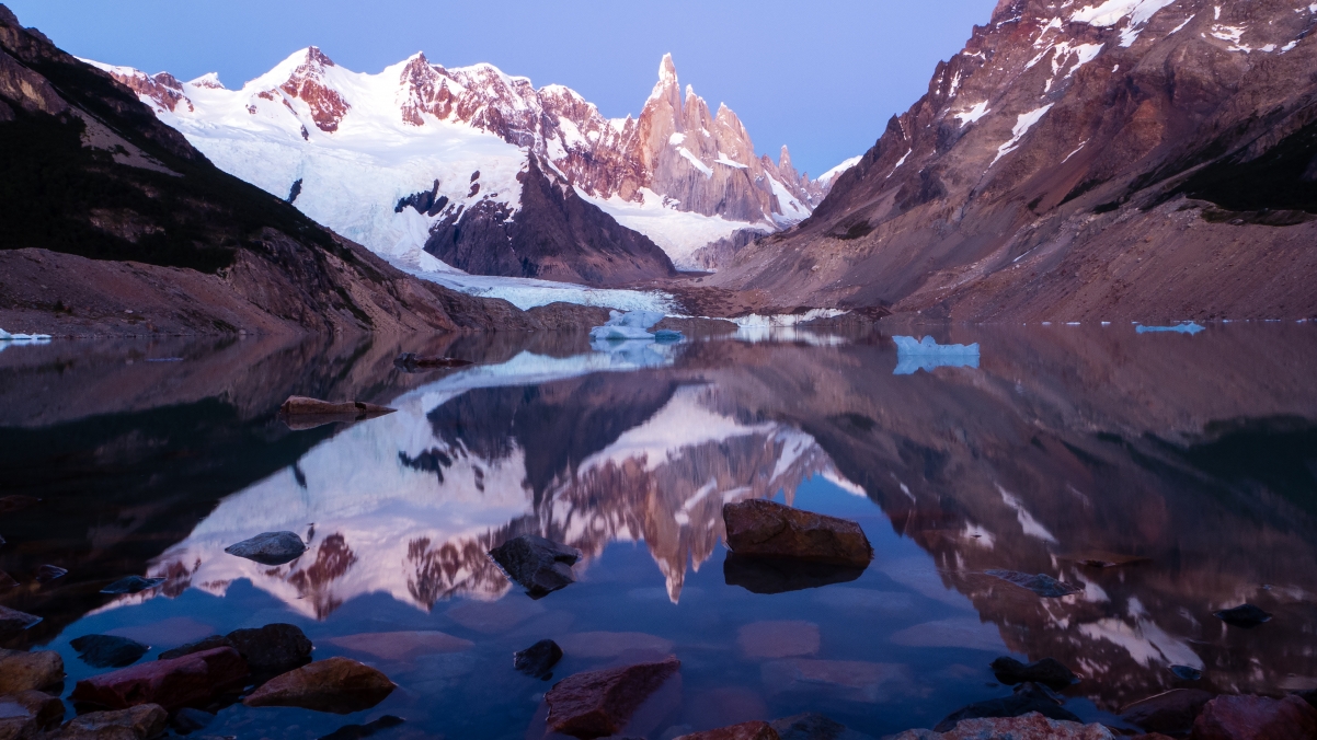 Lago in Patagonia, Argentina