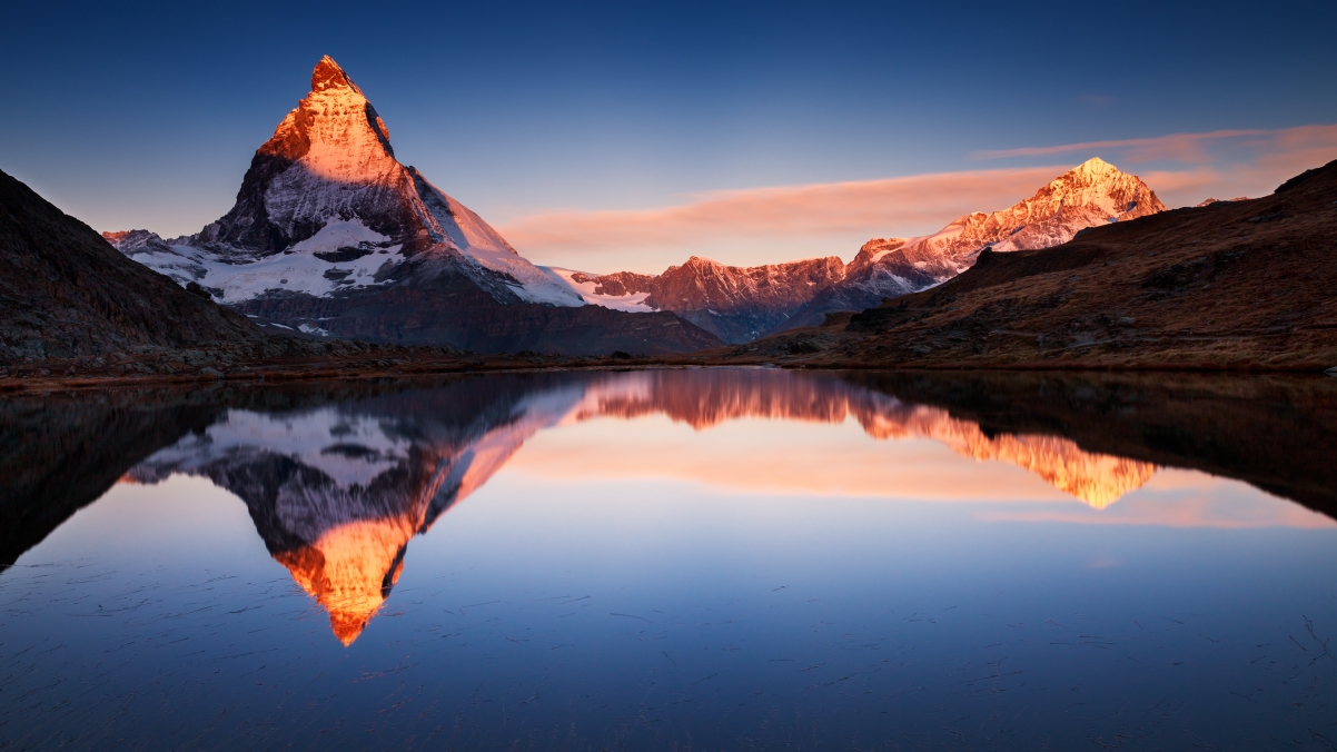 Riffelsee scenery