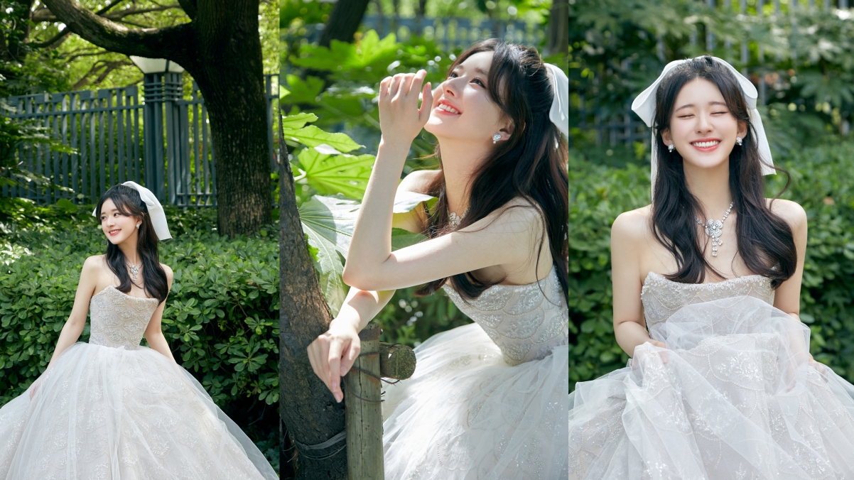 Zhao Lusi sparkling princess dress 4k