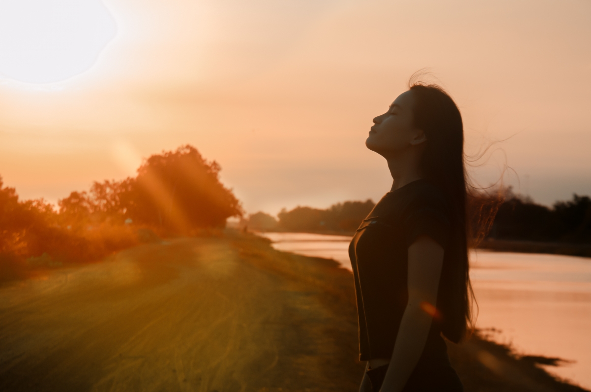 Beautiful girl with long hair photography 4k illustration