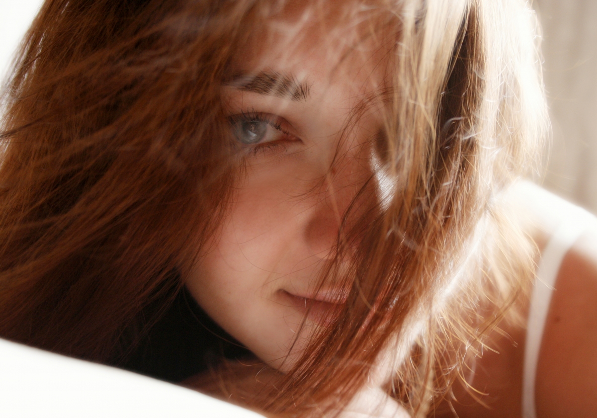 Morning Girl Hair 4K Beauty Wallpaper