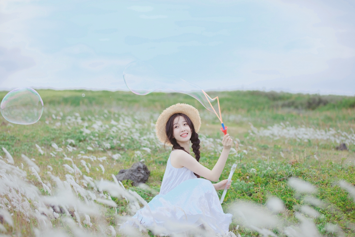 Yu Shuxin outdoor fresh photo 4k