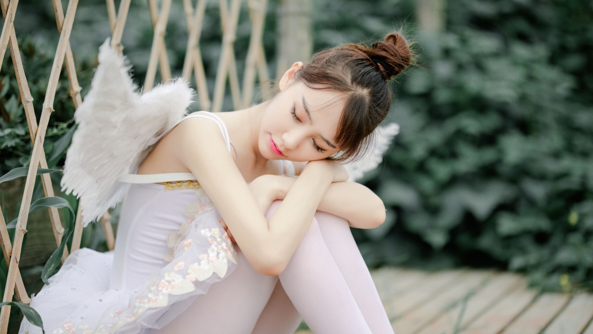 Little angel 4k beautiful wallpaper 3840x2