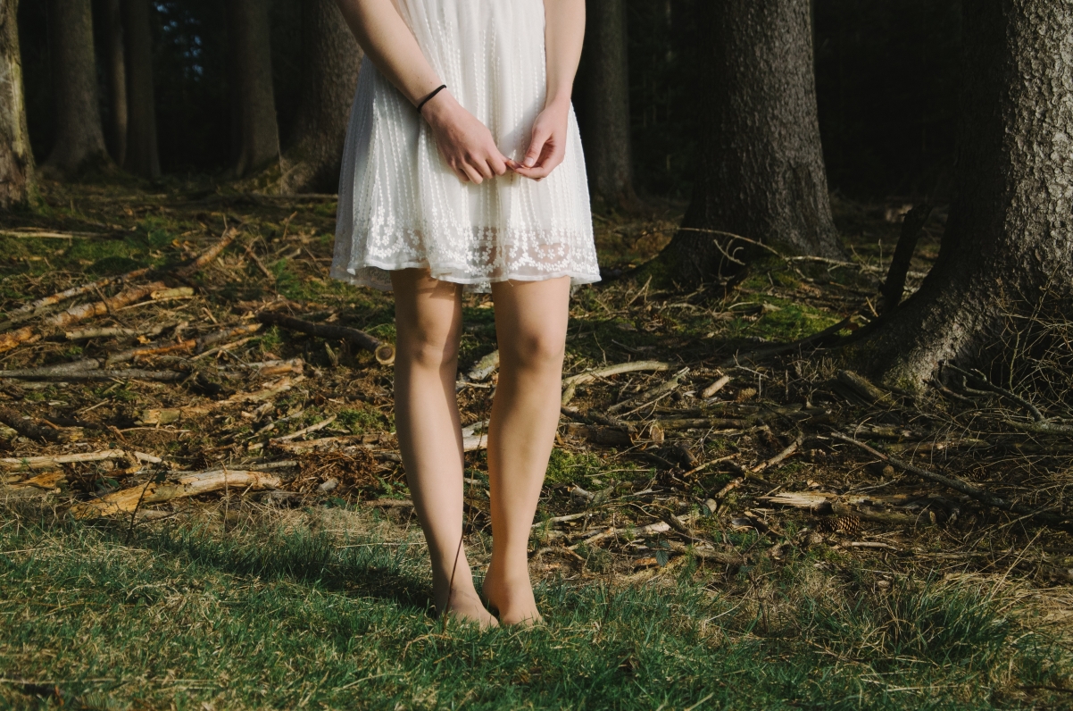 Summer clothes, summer clothes, white dress