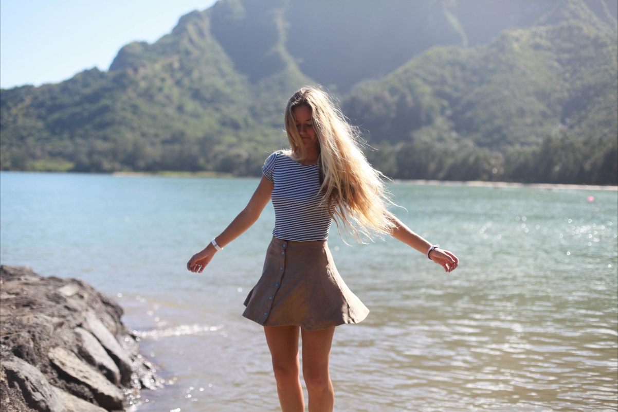 Summer lake hair skirt 5K beauty