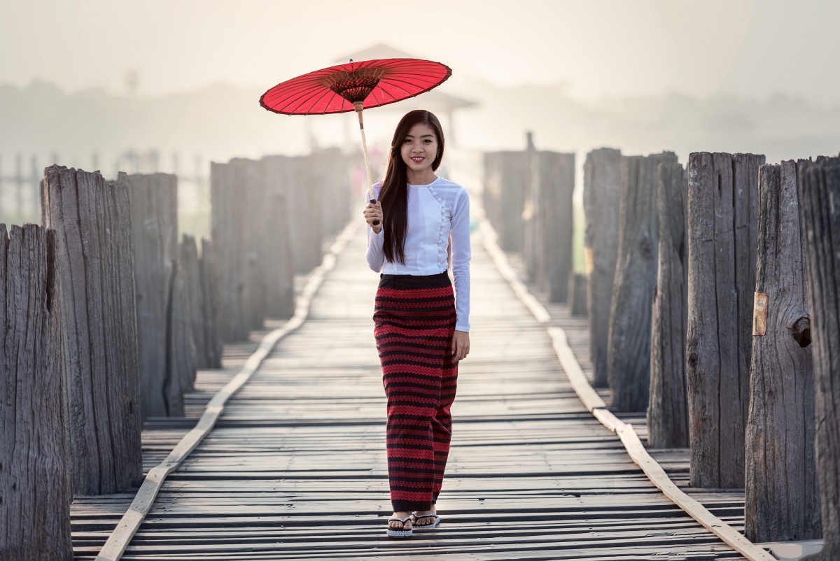 Umbrella Thailand Travel 4K Beautiful Wallpaper