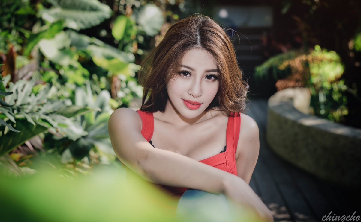 Girl smiling beautiful beauty 5K wallpaper