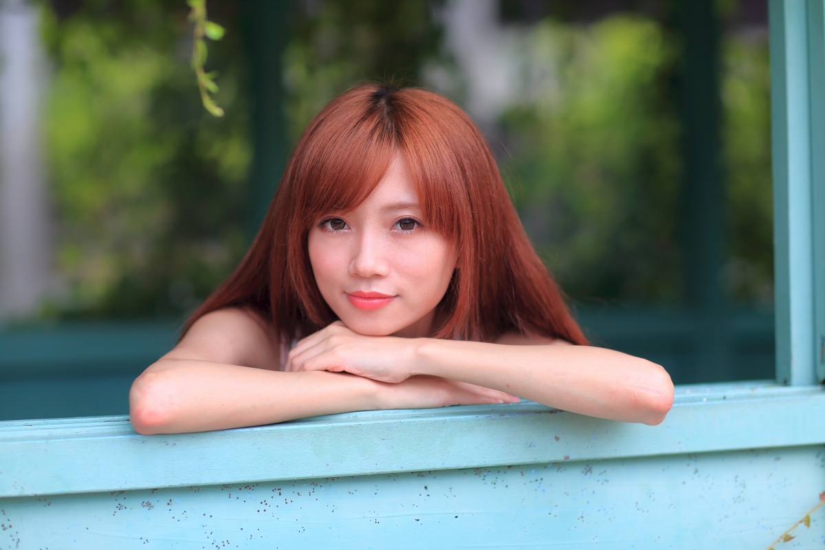 Beauty Hair Eyes Window Photography 4K