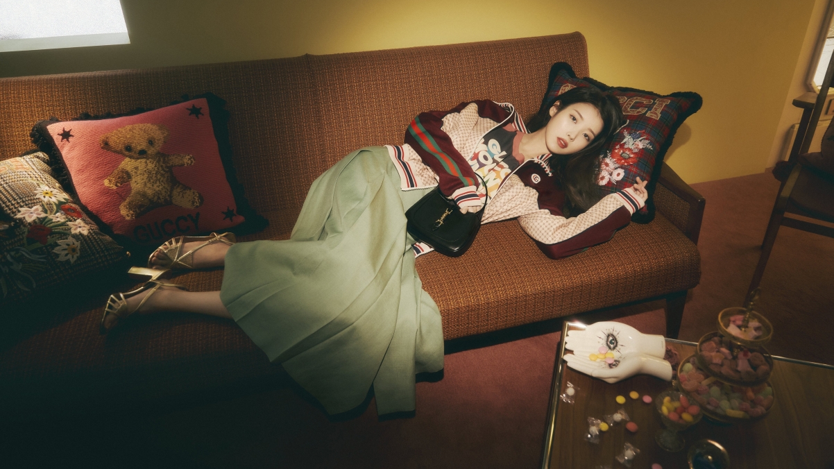 Li Zhi Eun iu Korean beauty 4k wallpaper
