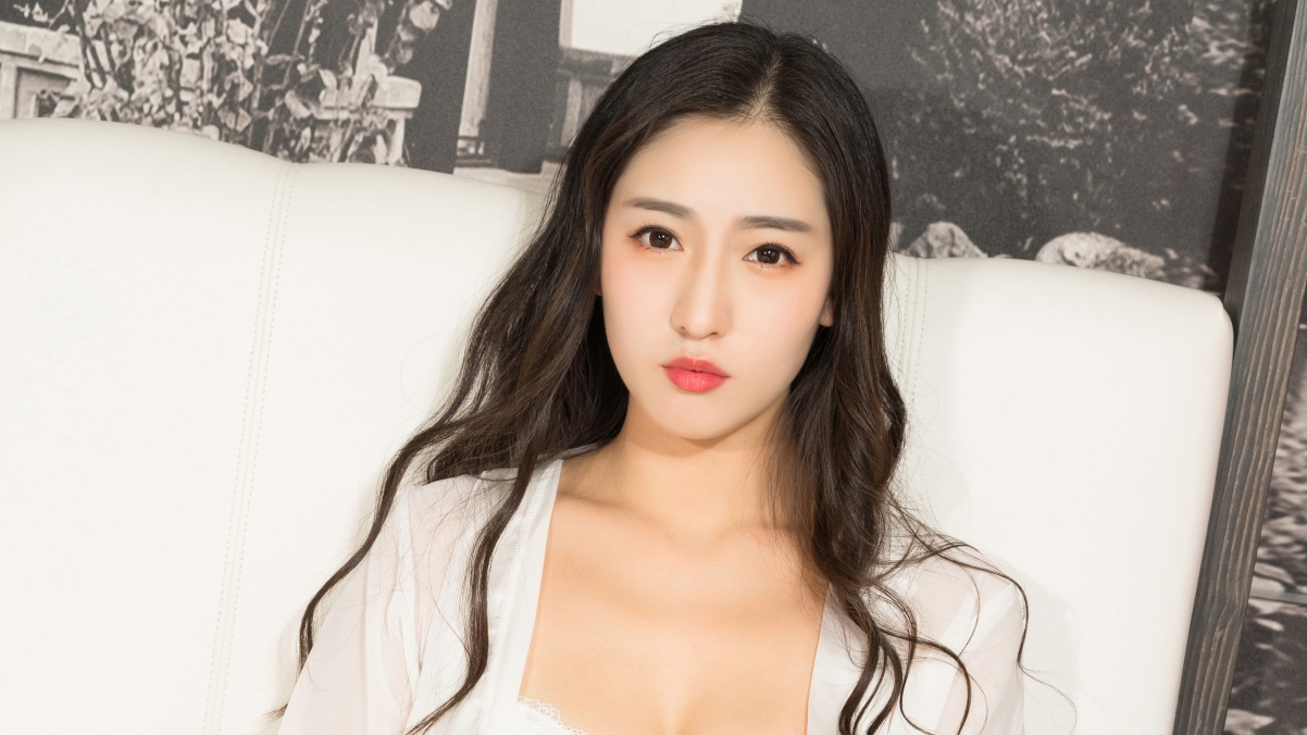 Carat goddess Jiang Lu beauty photo high