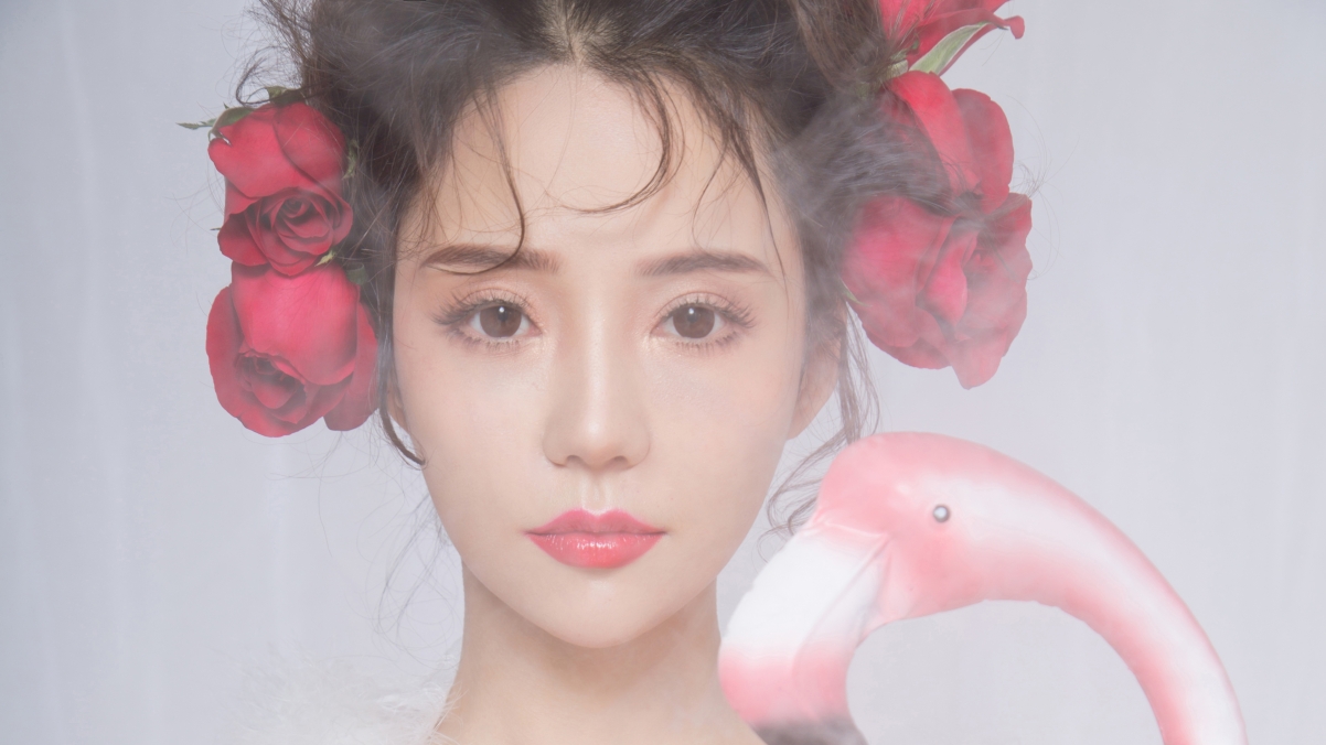 Kexin rose beautiful beauty 4k