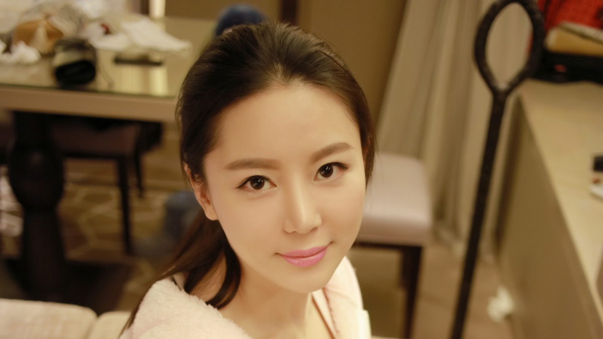 Cute beauty model photo