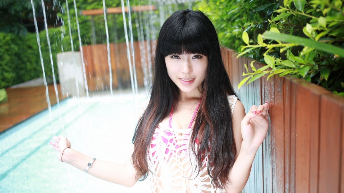 Cute beauty model Liu Xueni ver