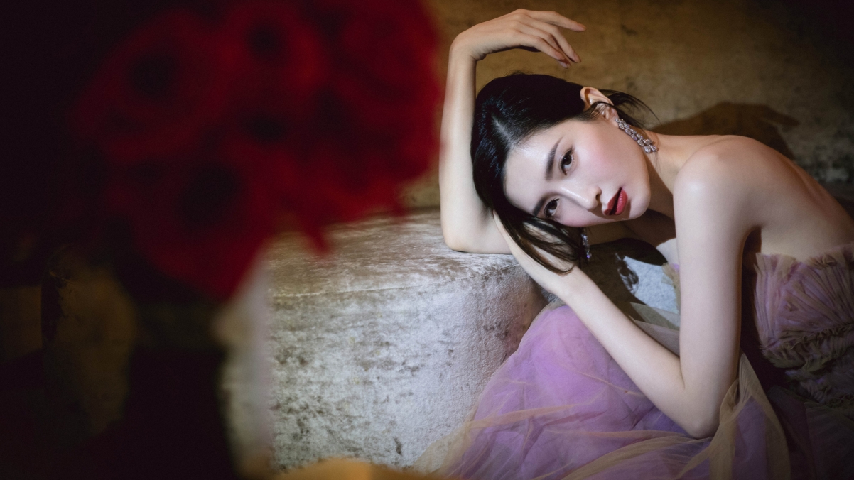Jiang Shuying Beautiful HD 4K Beauty Wall