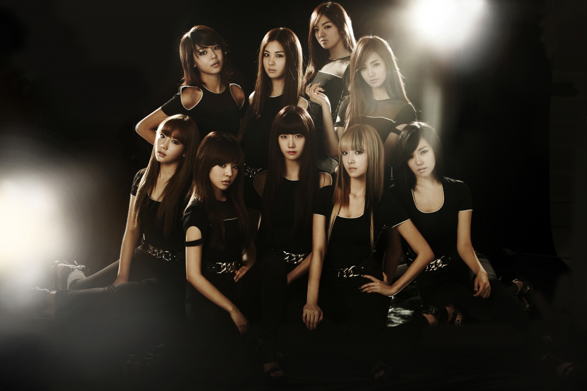 Korean beauty group Girls