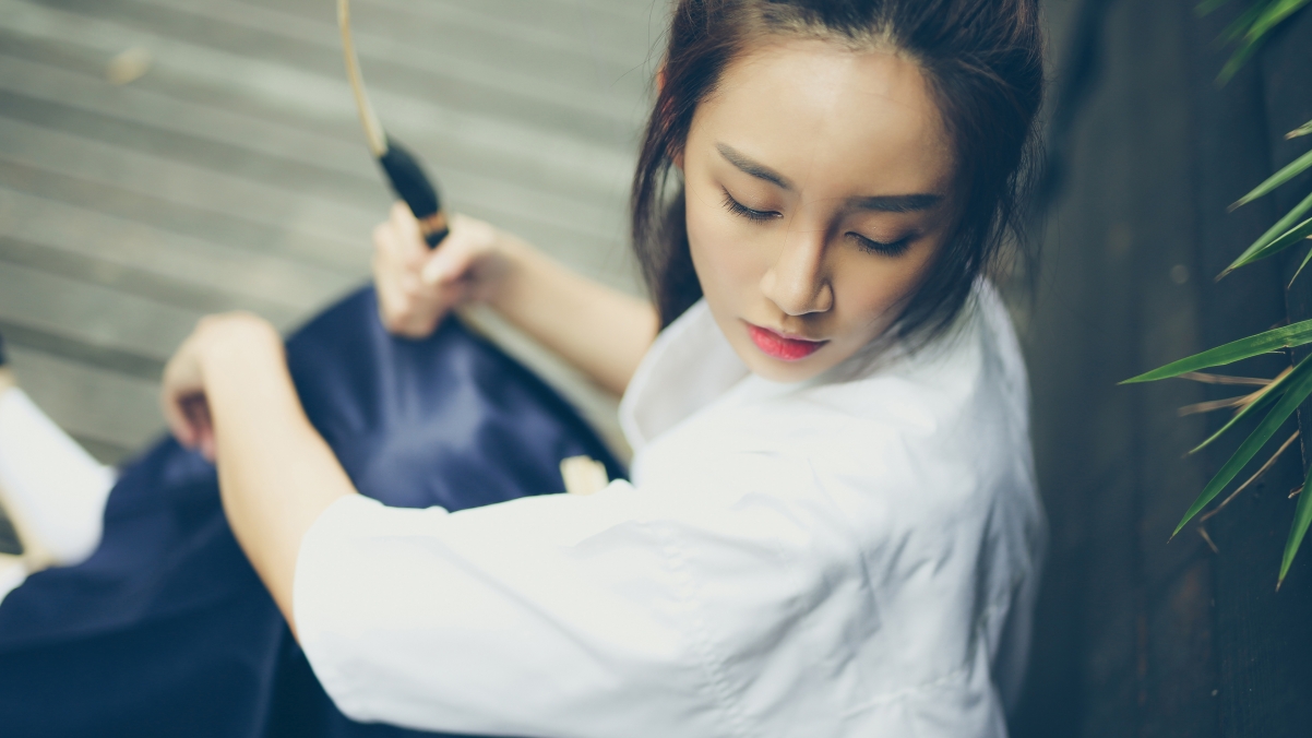 Kyudo girl Kuemma 4K beauty