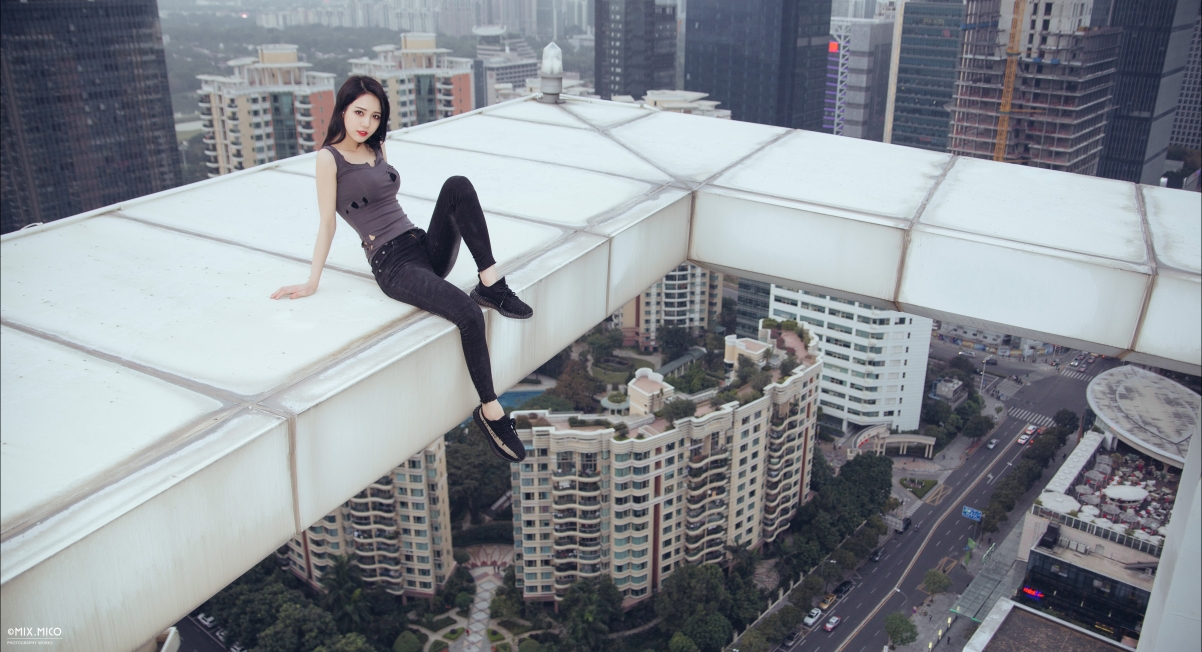 High-altitude architectural beauty photography 5K wall