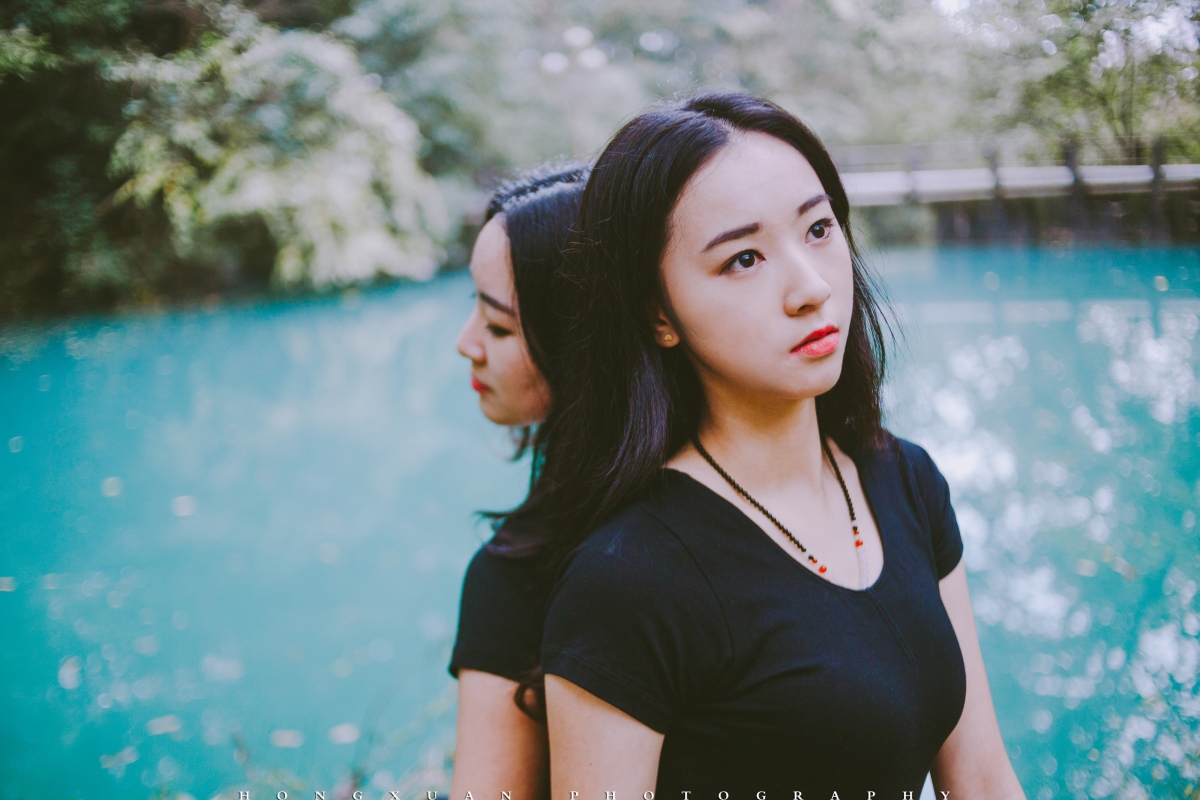 Du Xueqi and Zhao Bingjing 4K beauty wall
