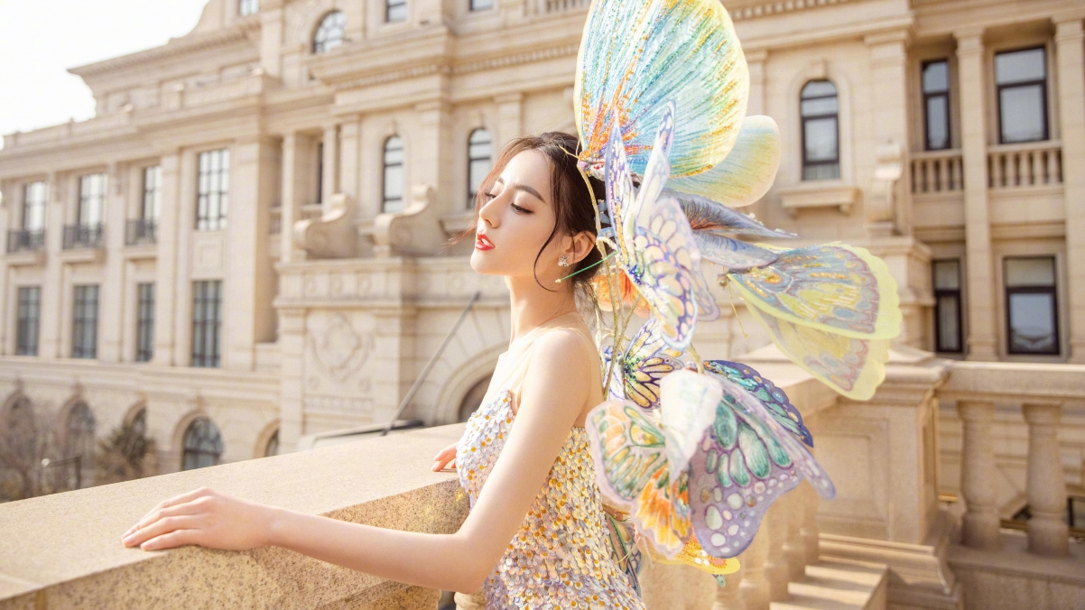 Dilraba Butterfly Fairy 4k Computer