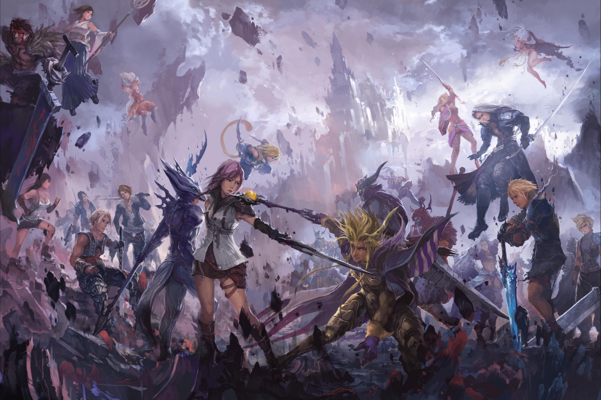 Final Fantasy Game Original Painting 4K Wallpaper