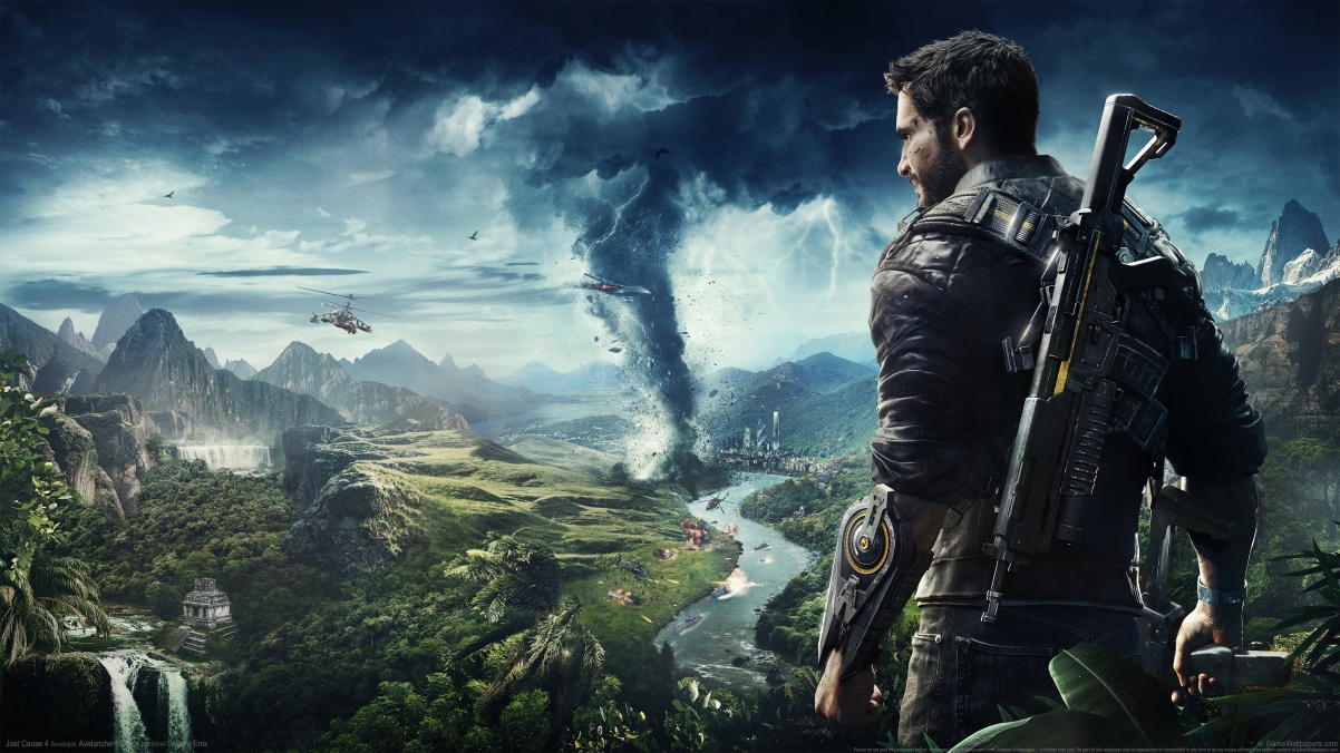 Just Cause 4 Game Original Painting 4k Wallpaper