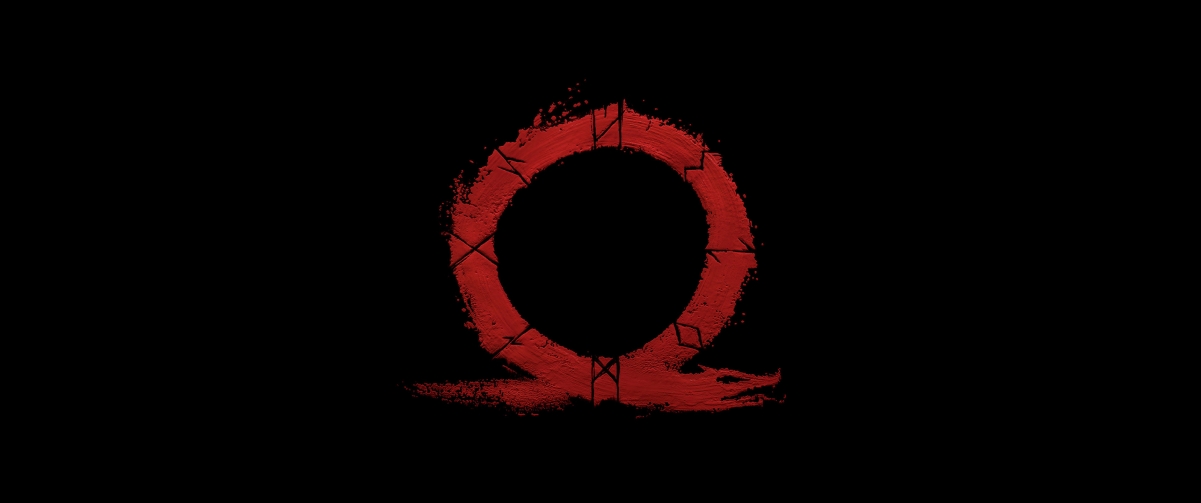 God of War 4 Logo 3440x1440 Wallpaper