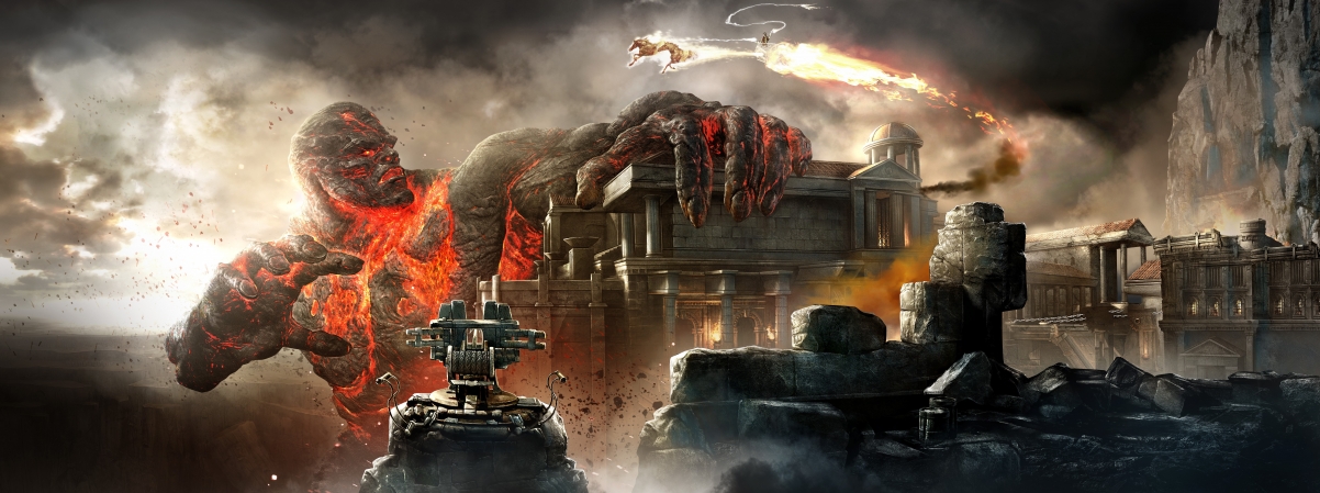 God of War 3 Remake 7K Game Wallpaper