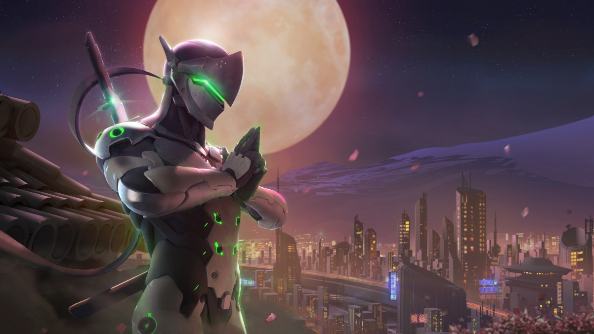 Genji Overwatch 4k Wallpaper